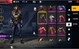 Conta Freefire + Rank Mestre + Várias skins
