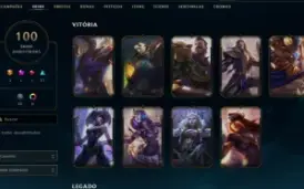 Conta League of Legends Mestre 223 PDL