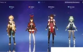 Conta Genshin Impact AR7 com Beidou e Skyward Pride