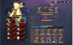 Conta Naruto online 204k FC /  20k 1atk