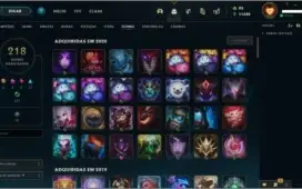 Conta LOL-340 skins -Platina-TROCO POR KAMAS-ITENS NO DOFUS