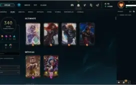 Conta LOL-340 skins -Platina-TROCO POR KAMAS-ITENS NO DOFUS