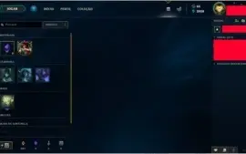 Conta lol nv 70 varias skins raras