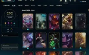 Conta lol Diamante 4 - com 202 skins e todos campeoes