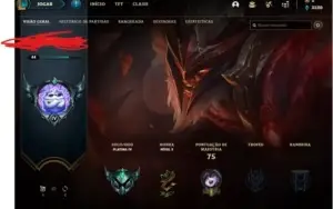 conta lol platina 4