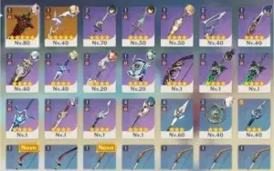 Ar 50 Xiao Zhongli keqing + tumulo