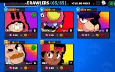 30 mil troféus / falta somente 1 brawler / passe ativo
