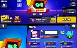 30 mil troféus / falta somente 1 brawler / passe ativo
