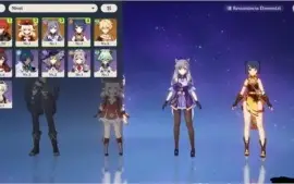 CONTA GENSHIN IMPACT - DILUC + KEQING + KLEE [RANK 10]