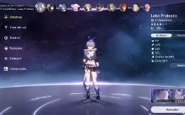 Honkai Star Rail Vendo Com Silver Wolf, Blade E Cone De Luz