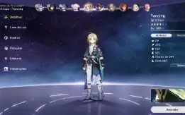 Honkai Star Rail Vendo Com Silver Wolf, Blade E Cone De Luz