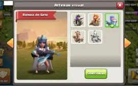 CONTA CV 12 CLASH OF CLANS  + 6 CONSTRUTORES + PASSE ATIVO