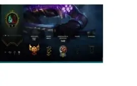 Conta no LOL Gold 1 com 54 Champs e 12 skins