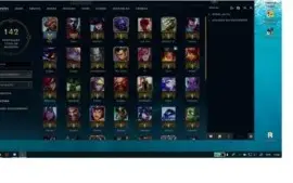 Conta no LOL Gold 1 com 54 Champs e 12 skins