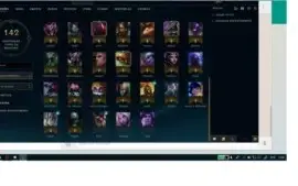 Conta no LOL Gold 1 com 54 Champs e 12 skins