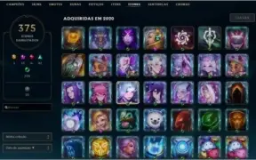 CONTA LEAGUE OF LEGENDS MT COMPLETA QUASE R$7,000 GASTOS!