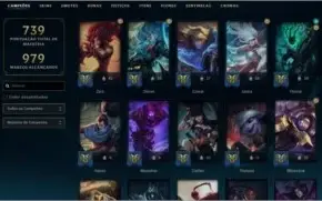 CONTA LEAGUE OF LEGENDS MT COMPLETA QUASE R$7,000 GASTOS!