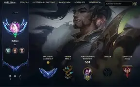 Conta De Lol 628 Skins