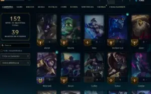Lol Platina, 21 Skins, 1 Mítica, 2 Lendárias, Lvl 64, 9K El