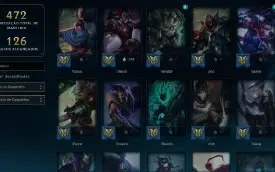 Conta LoL Full Champion 186 Skins Ex Diamond LvL 311