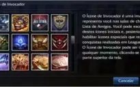 Conta platina 4 com borda de platina , Skins , Icones e Runa