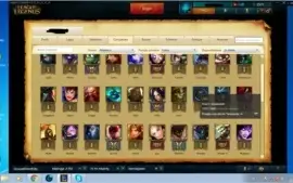 Quero vender uma conta no League Of Legends.. Platina 5