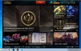 Quero vender uma conta no League Of Legends.. Platina 5