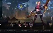Wild Rift conta antiga com skins