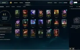 Conta lol Diamante V
