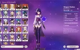 Genshin Impact (NA) AR-55 baal(c1)+diluc(c1)+hu tao+kokomi