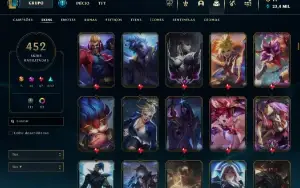 Conta League Of Legends - 439 Skins