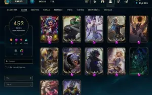 Conta League Of Legends - 439 Skins