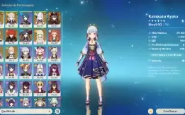 Conta Genshin Impact - Rank 56
