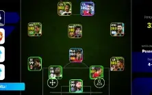 Vendo conta eFootball MUITO BOA. PEGA 3105 DE FORÇA