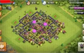 Conta clash Royale nv9 com lendária, arena 8 + cv8 recém COC