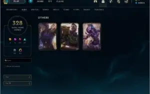 Conta do league of legends e valorant