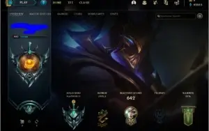 Conta do league of legends e valorant