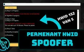 Spoofer Permanente Hwid - Remove BAN Mw3 - Valorant - Fivem