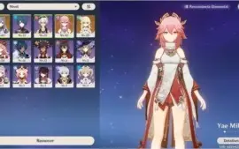 Conta Yae Miko+Keqing (Ar 18)