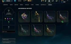 Diamante 1 com 36 Champs e 5 Skins ( 75 PDL )