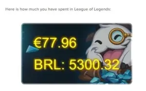LoL - Conta monstra