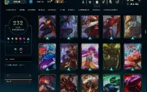 Bronze 3 com TODOS os champs e 232 Skins + 1650 RP