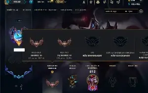 Bronze 3 com TODOS os champs e 232 Skins + 1650 RP
