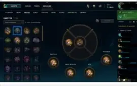 Conta LOL Gold 4