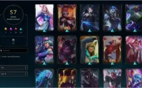 Conta  de LOL com Muitas skins e ouro 4