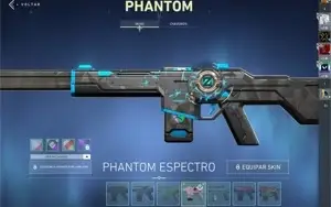 Conta de valorant com bastante skin e no precin