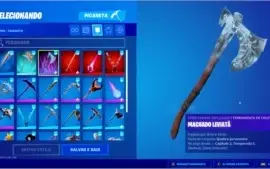 Conta Fortnite Caveirao Roxo