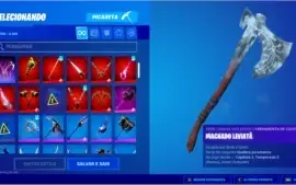 Conta Fortnite Caveirao Roxo
