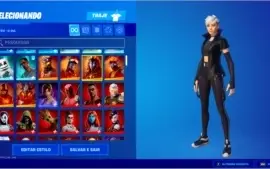 Conta Fortnite Caveirao Roxo