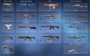 Conta de Valorant +600R$ SKINS - IMORTAL